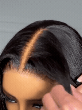 Animated real hairline detail
